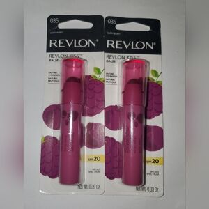 2 Revlon Berry Burst Lip Balm